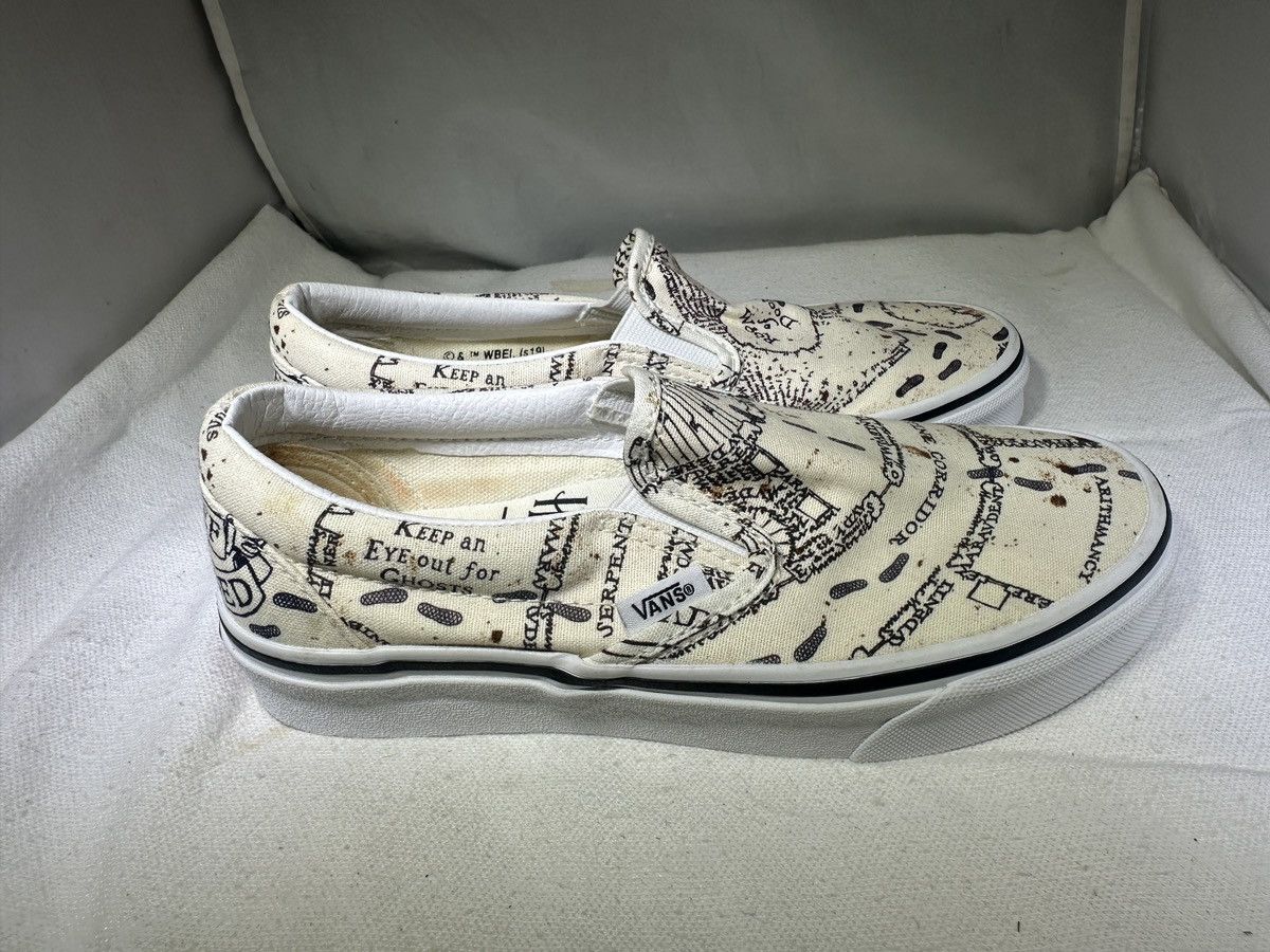 Vans Vans Harry Potter Maurauders Map Women's 6.5 Men's 5 Size US 6.5 / IT 36.5 - 3 Thumbnail