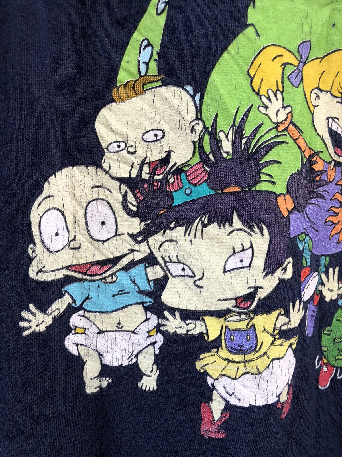 Cartoon Network × Nickelodeon × Vintage Vintage Y2K Nickelodeon Rugrats Cartoon Tshirt Size US L / EU 52-54 / 3 - 8 Thumbnail