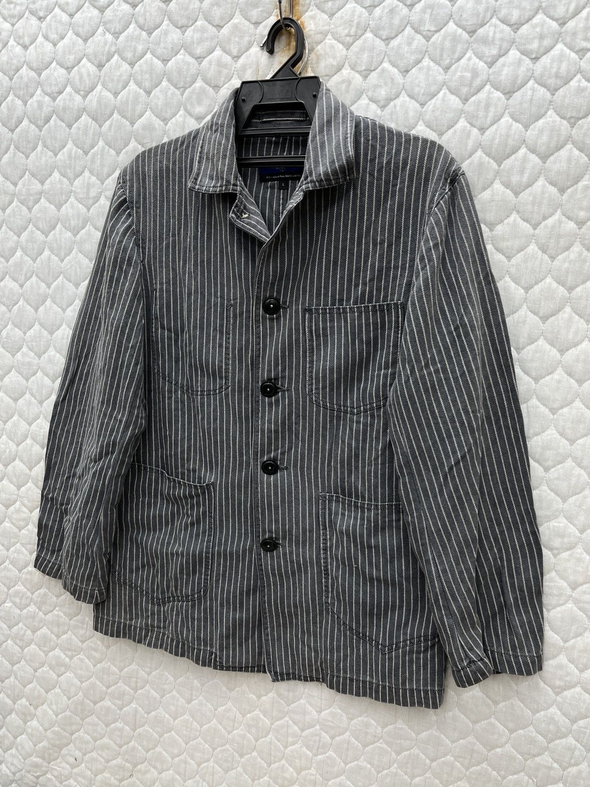 Paul Smith 🔥🔥🔥STEALS VTG R NEWBOLD PAUL SMITH HICKORY CHORE JACKET Size US S / EU 44-46 / 1 - 2 Thumbnail