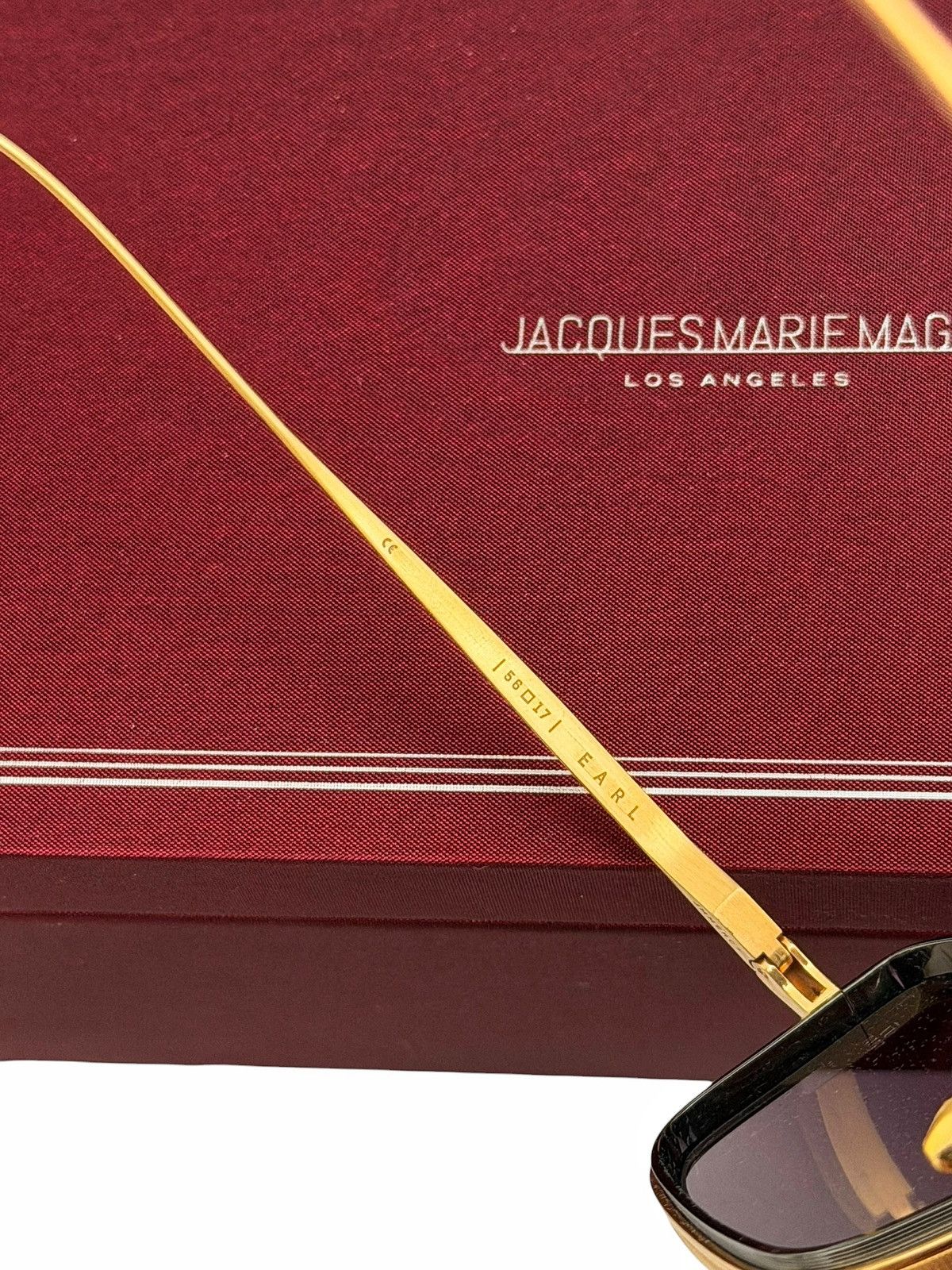 Jacques Marie Mage Earl 1/500 Titanium Sunglasses Size ONE SIZE - 8 Thumbnail