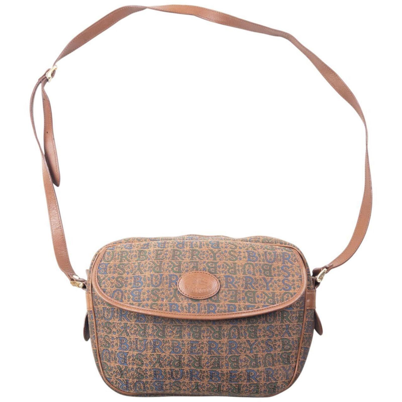 Burberry Vintage 90s Burberry Monogram Crossbody Bag Size ONE SIZE - 2 Thumbnail