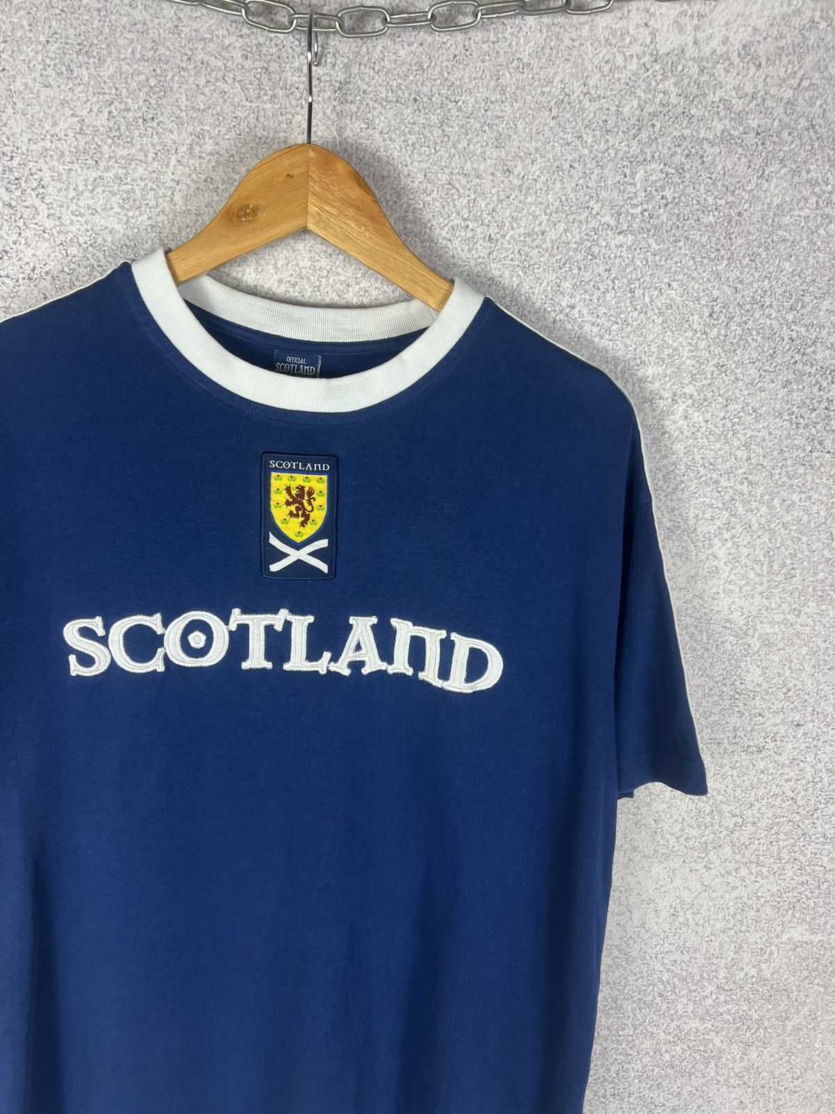 Vintage Vintage Scotland Football National Team Soccer Jersey Shirt Size US L / EU 52-54 / 3 - 2 Thumbnail
