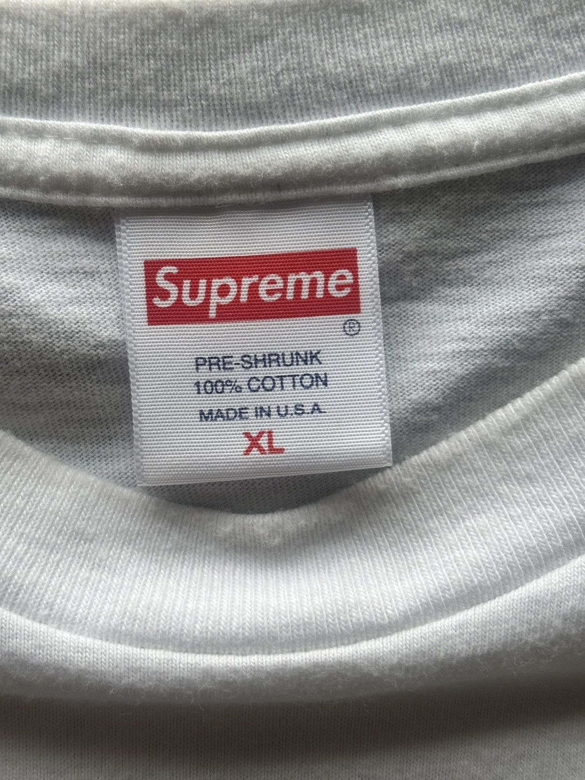 Supreme SUPREME WHITE CANDLE TEE SIZE XL Size US XL / EU 56 / 4 - 5 Thumbnail