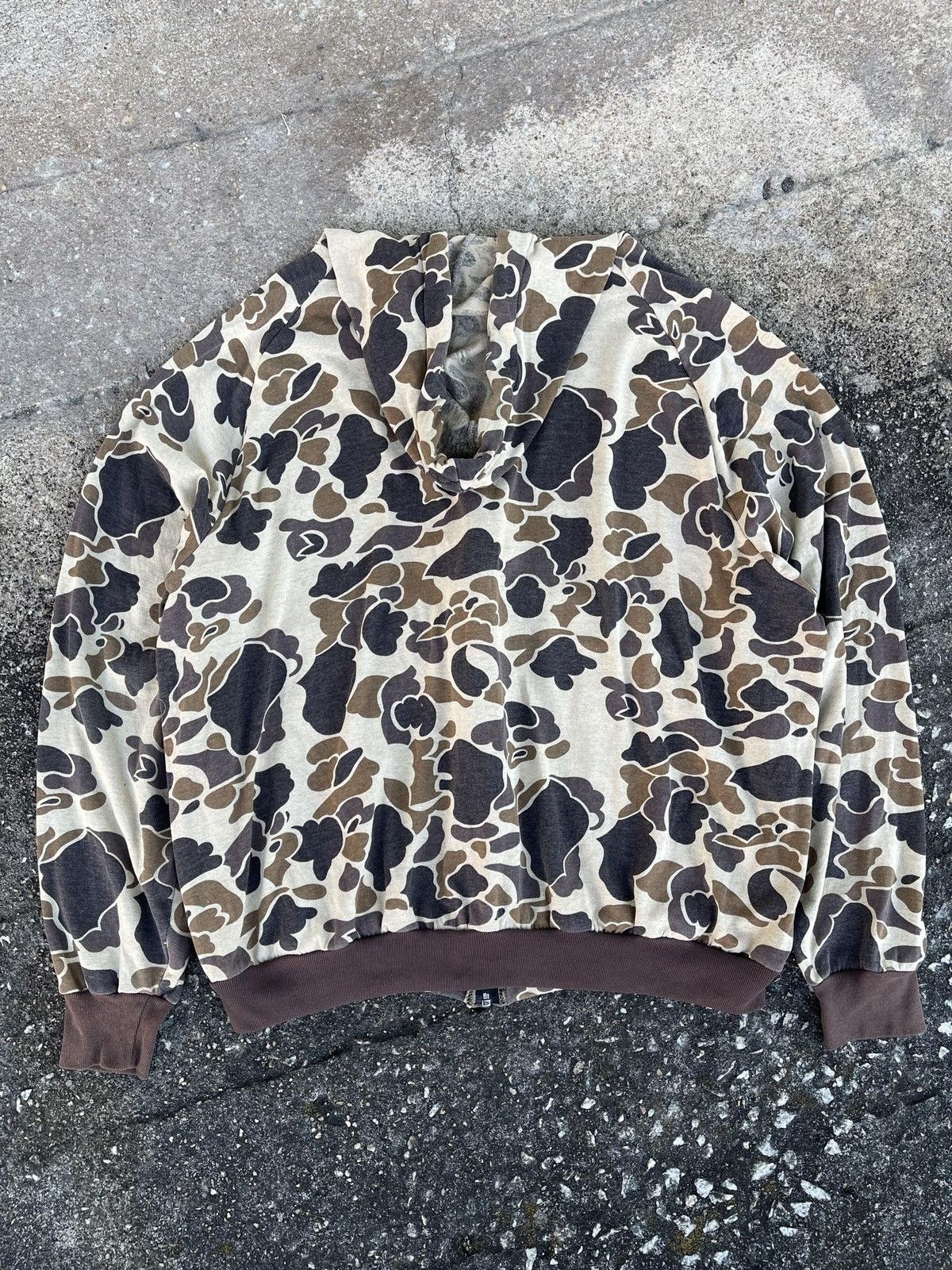 Vintage Vintage Camo bomber jacket Size US XL / EU 56 / 4 - 2 Thumbnail