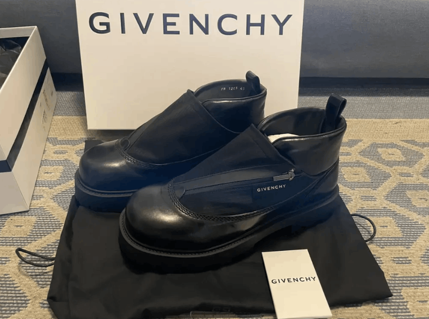 Givenchy Leather boots Size US 12 / IT 42 - 2 Thumbnail