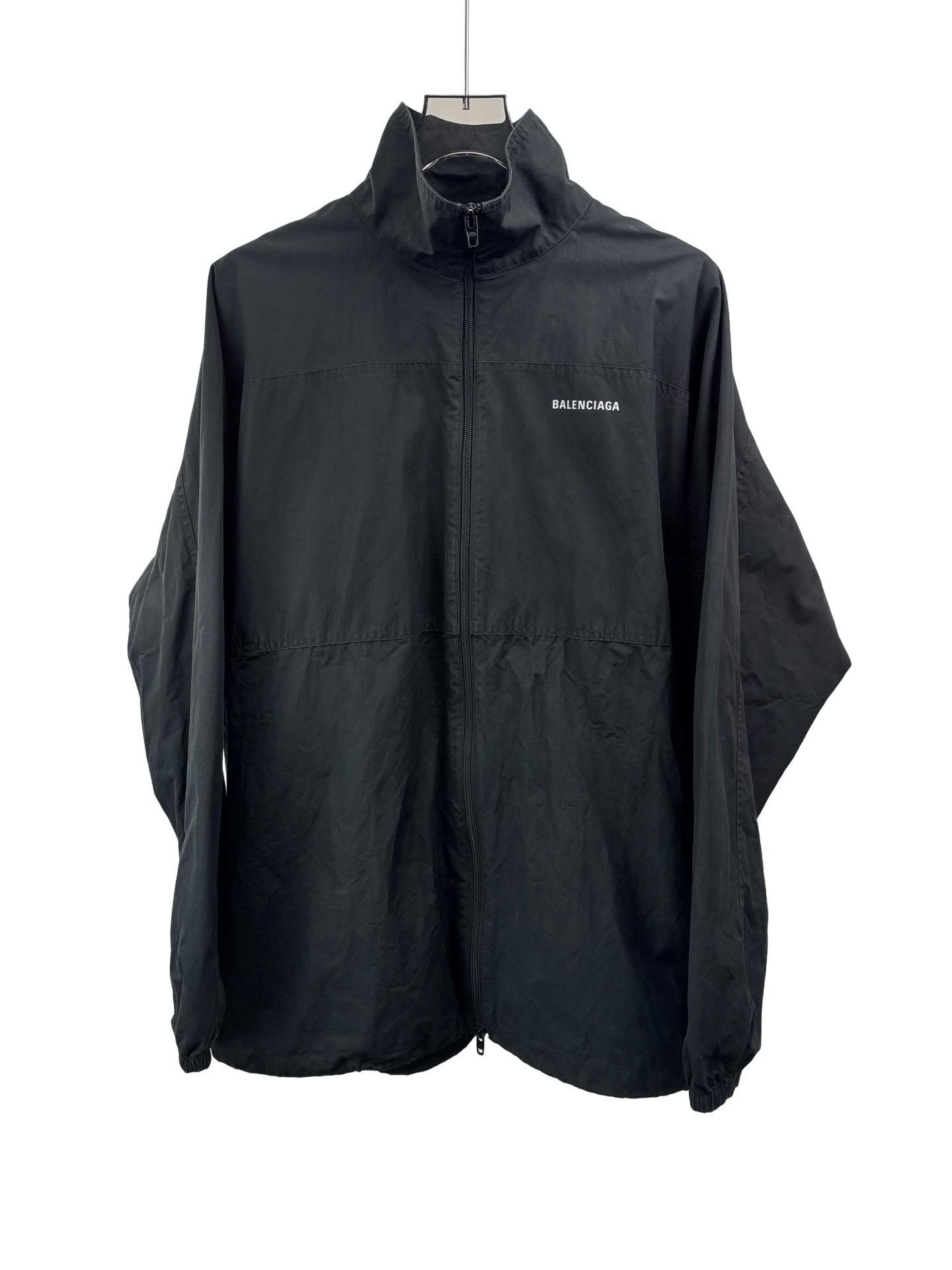 Balenciaga Balenciaga Logo Print Windbreaker Jacket 34 Size XS / US 0-2 / IT 36-38 - 1 Thumbnail