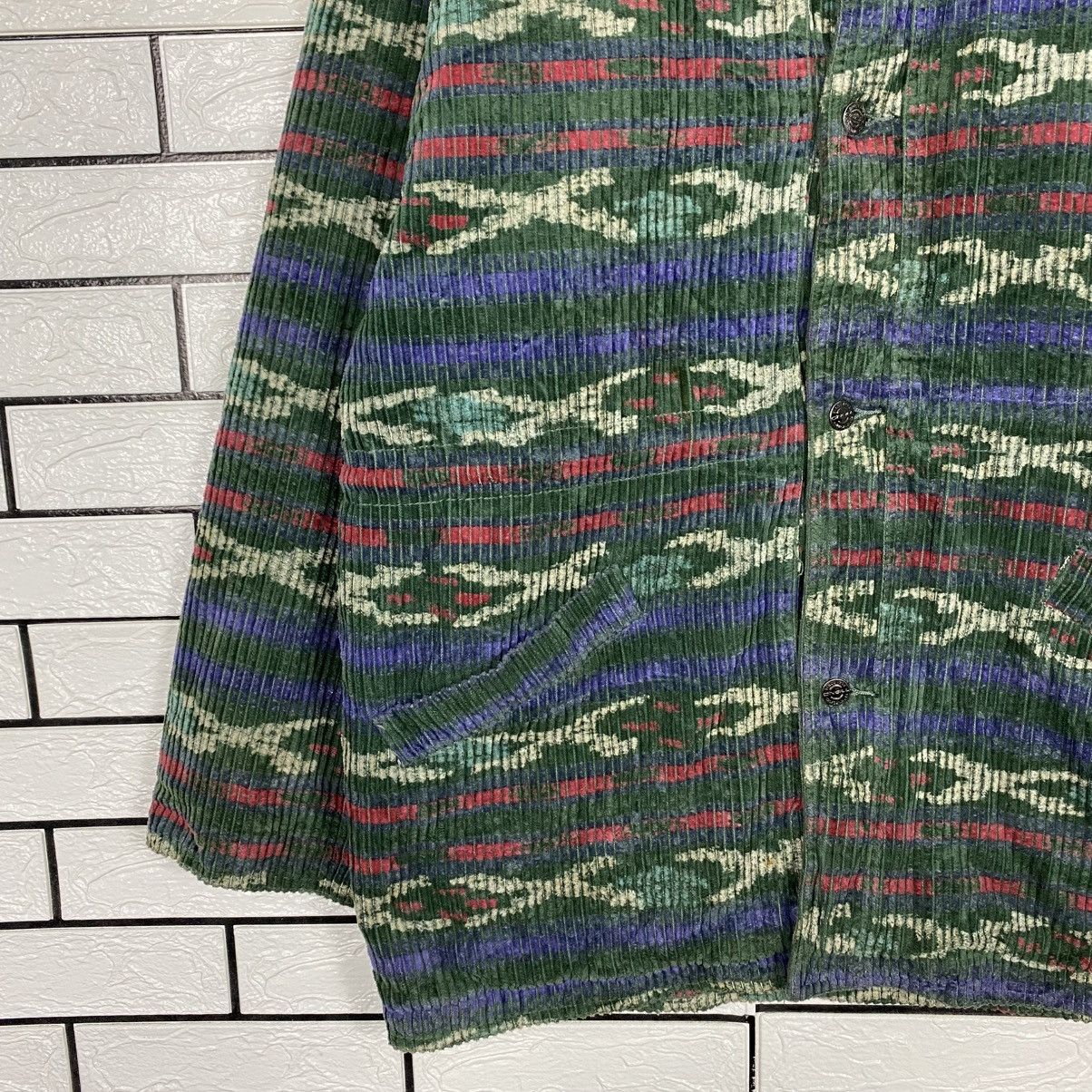 O'Neill 📌Vintage Corduroy Jacket Navajo Aztec O'neill All American Size US L / EU 52-54 / 3 - 5 Thumbnail