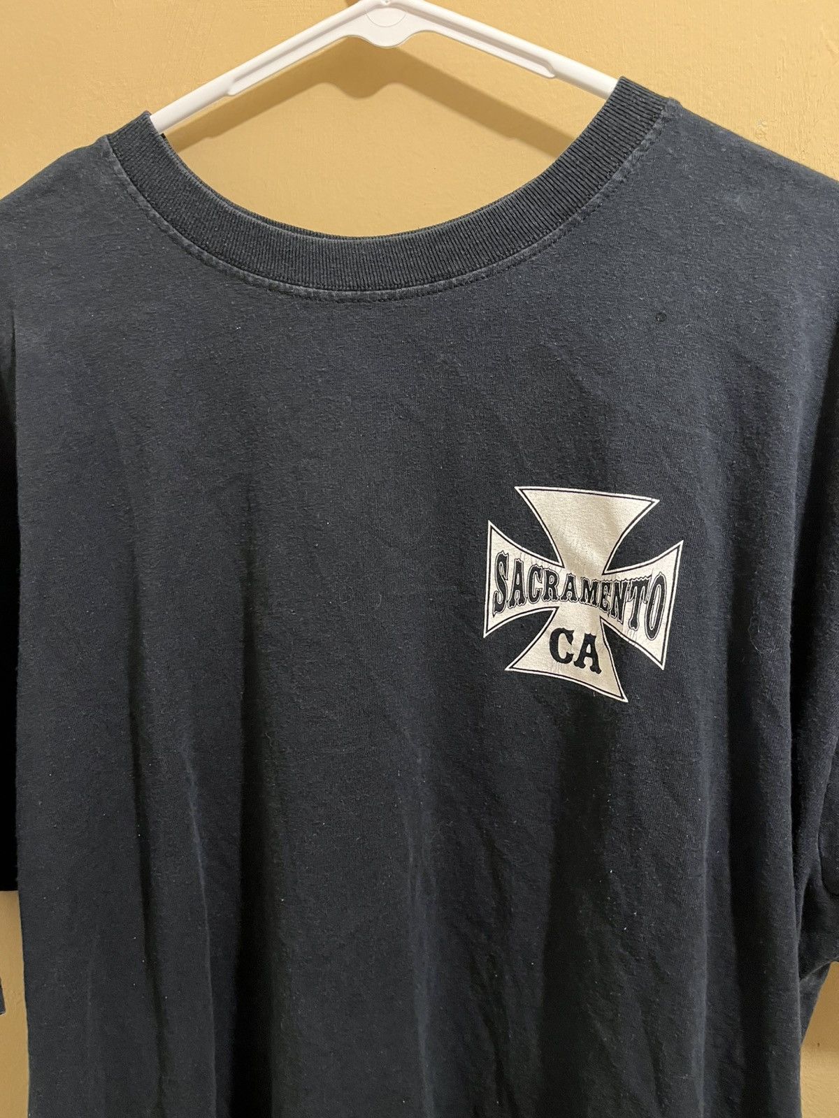 Vintage Vintage rare Sacramento West coast choppers tee Size US XXL / EU 58 / 5 - 2 Thumbnail