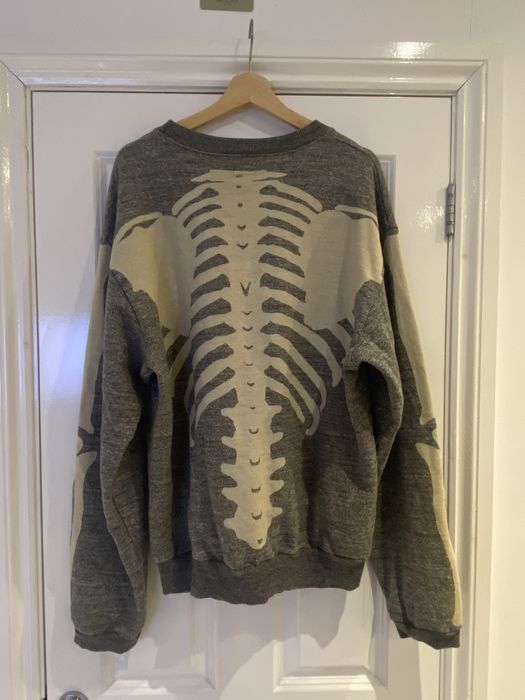 Kapital kapital skeleton crewneck Grailed