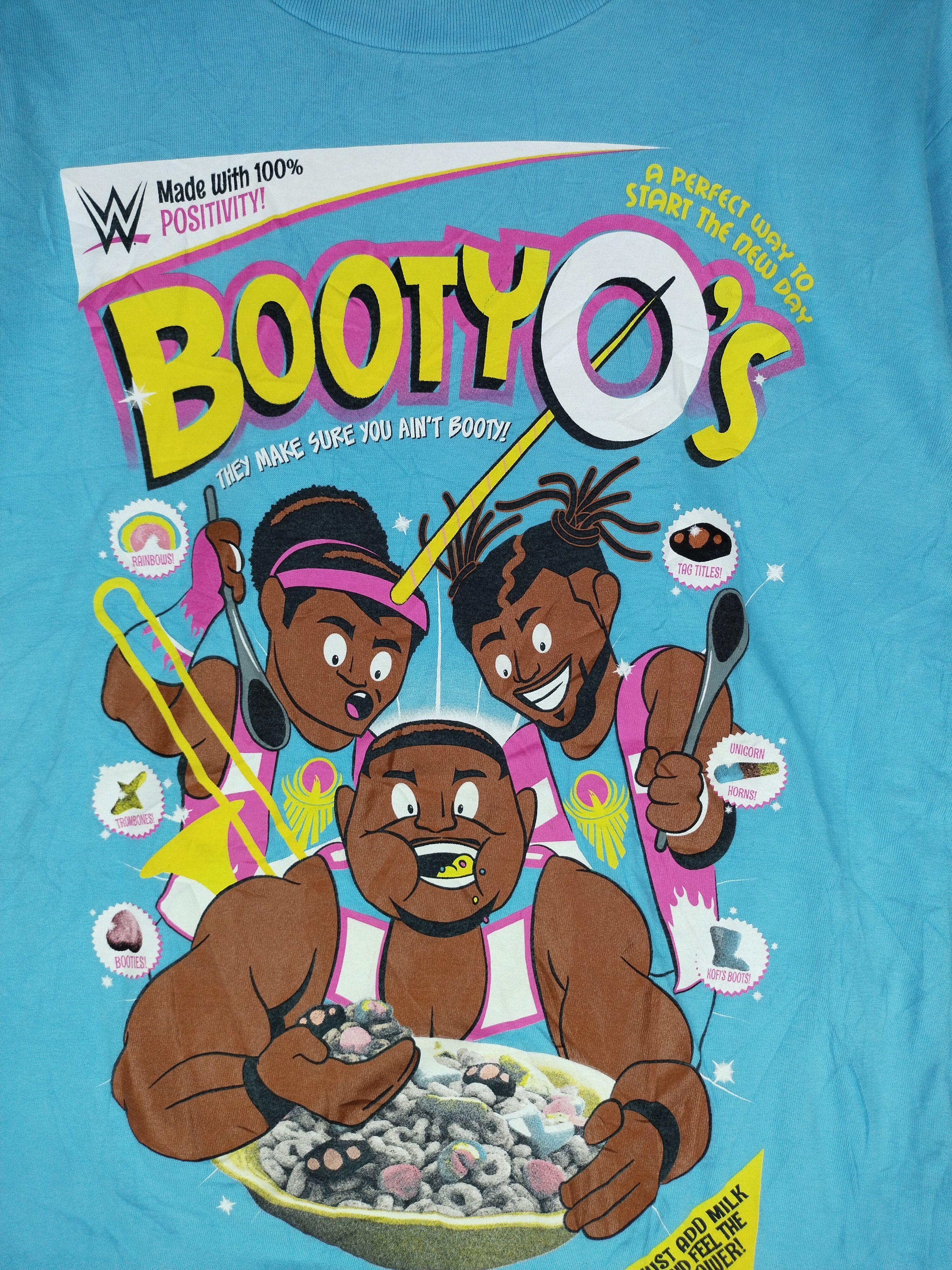 Japanese Brand Booty O's Cereal WWE Authentic Wear Tee Size US M / EU 48-50 / 2 - 6 Thumbnail