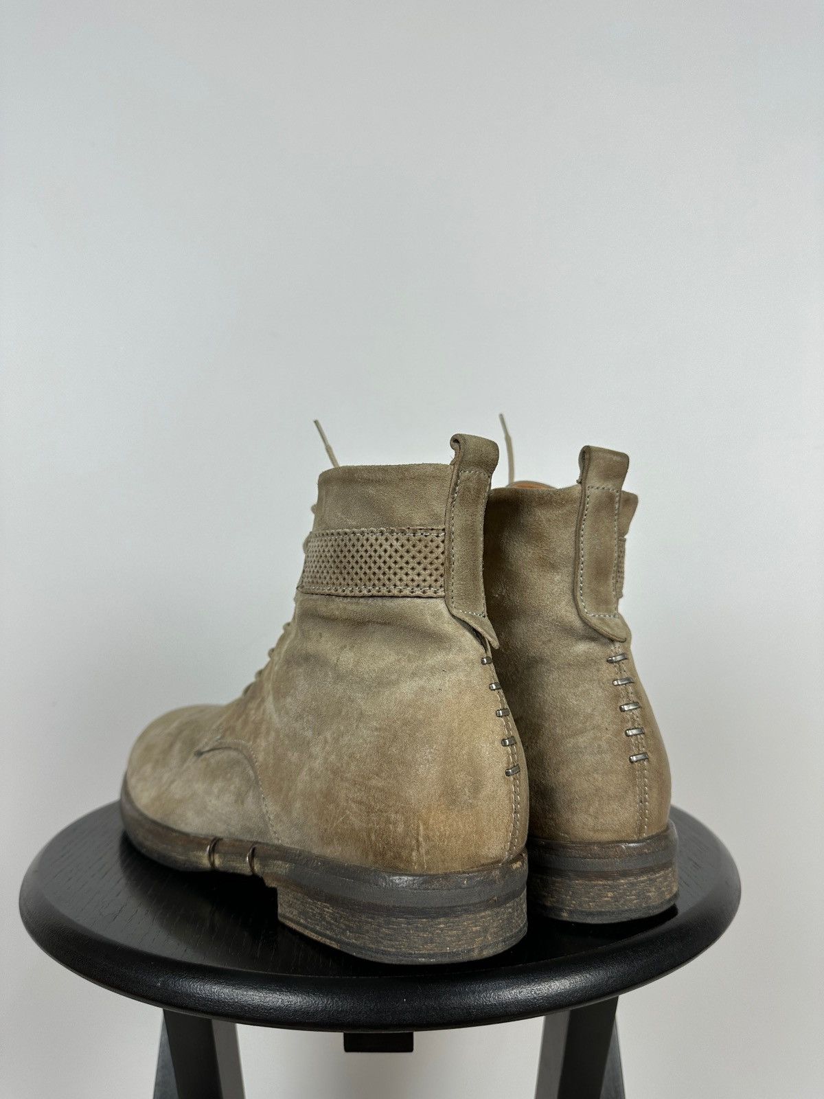 A.S.98 A.S.98 Airstep Dirty Grey Avant Garde Leather Ankle Boots Size US 9 / EU 42 - 7 Thumbnail