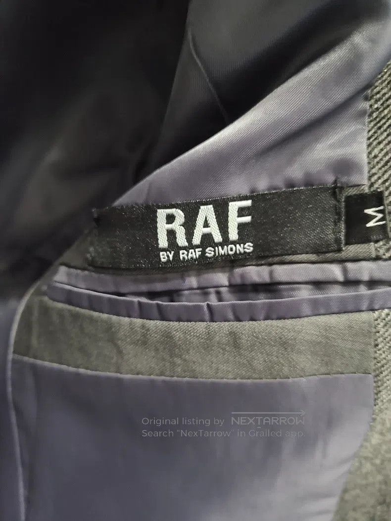 Raf Simons Raf Simons size m Light gray suit jacket Size 38S - 6 Thumbnail