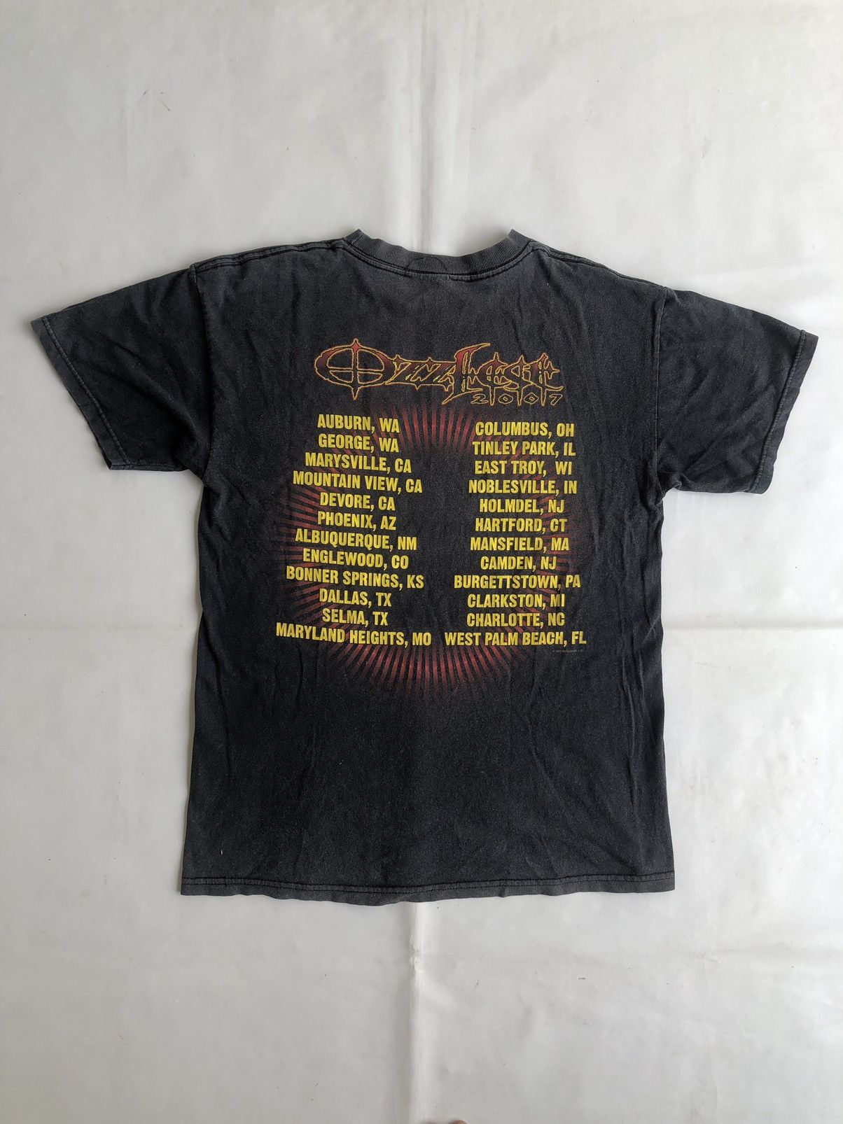 00s Ozzy Osbourne Ozzfest Tshirt Tee