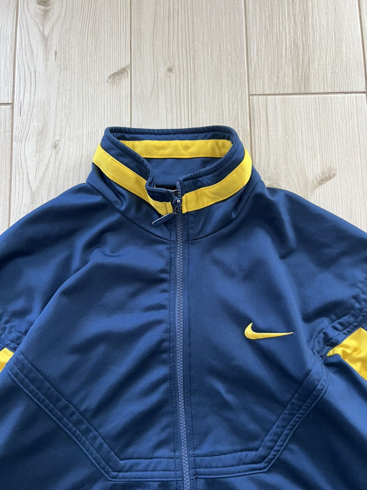 Nike Nike Track Suit Vintage Jacket Pants 90’s Yellow Vintage Size US M / EU 48-50 / 2 - 6 Thumbnail