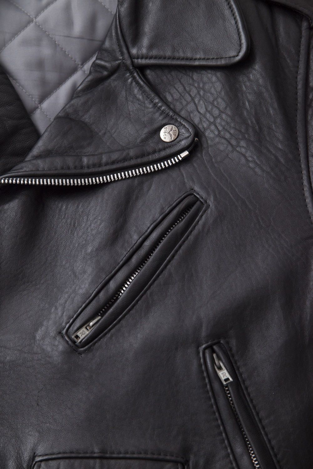 Vintage 1980's black leather perfecto jacket Size US M / EU 48-50 / 2 - 5 Thumbnail