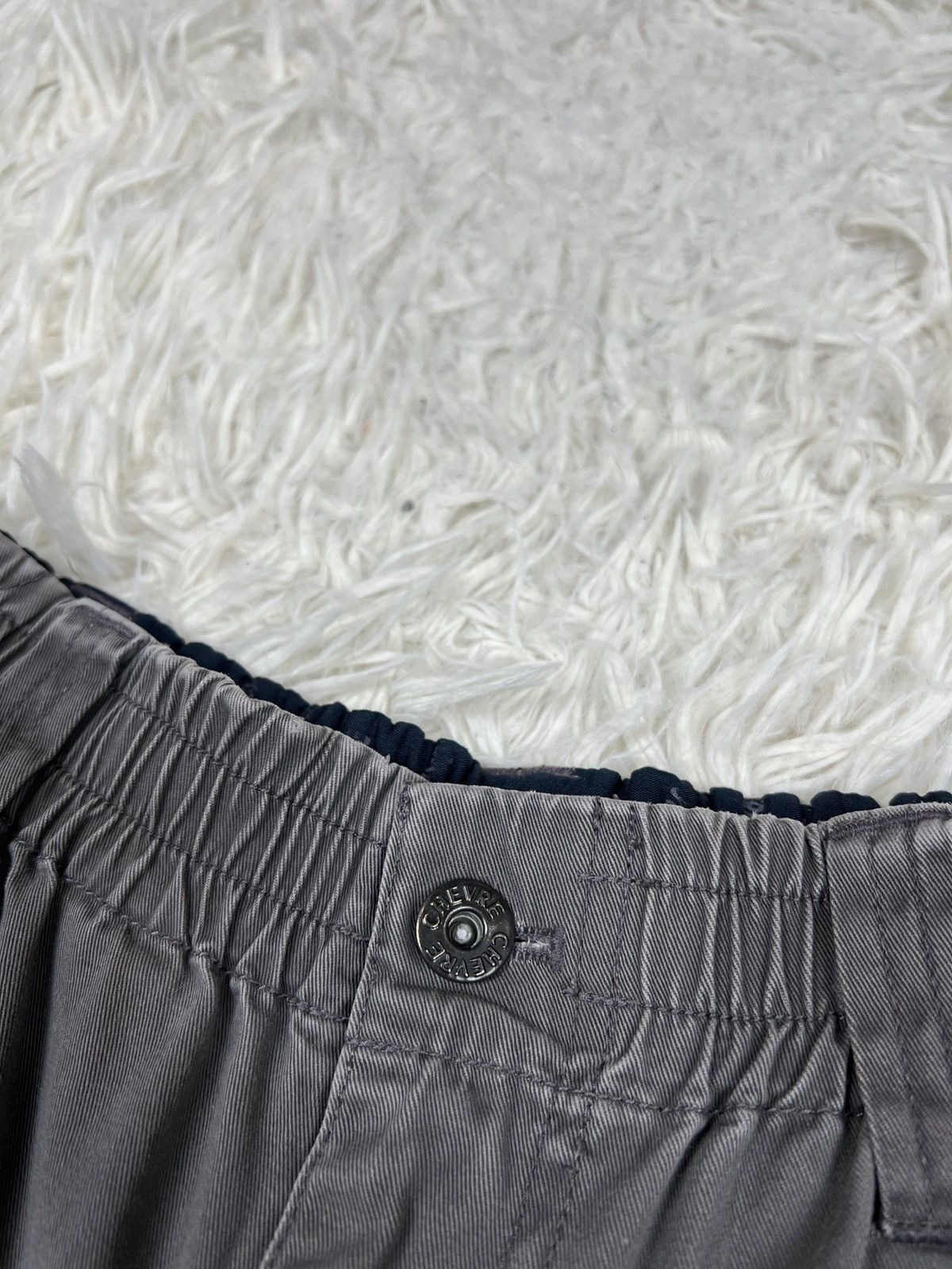 Japanese Brand Chevre Denim Cargo Short Pants Size US 37 - 5 Thumbnail