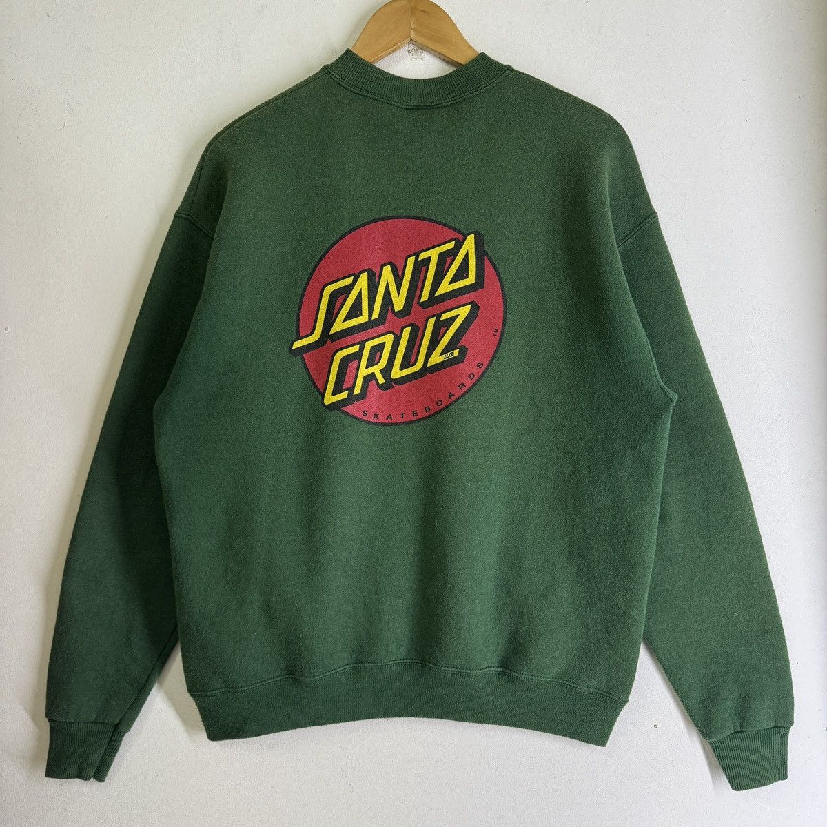 Powell Peralta × Santa Cruz Skateboards 🔥 80s 90s SANTA CRUZ SKATEBOARDS SUN FADED MADE IN USA Size US M / EU 48-50 / 2 - 9 Thumbnail