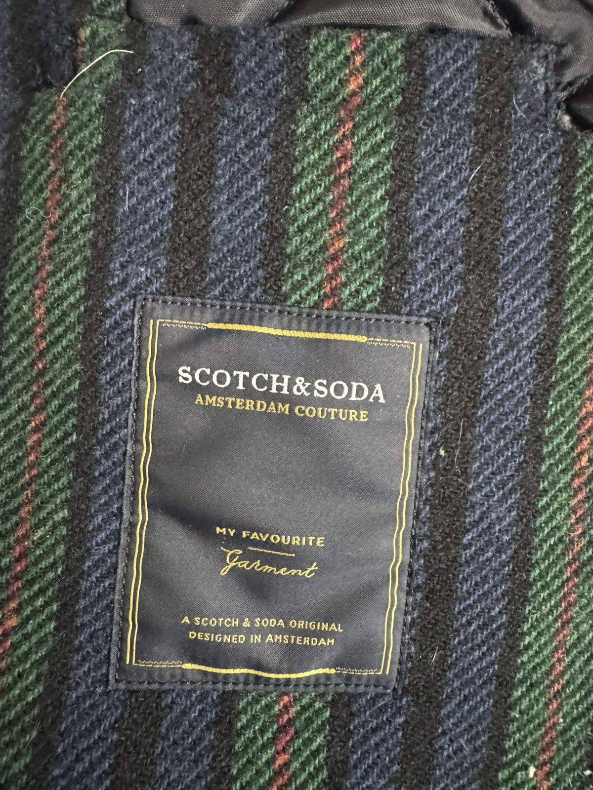 Scotch & Soda Savoir Faire Tweed Jacket Size US M / EU 48-50 / 2 - 5 Thumbnail