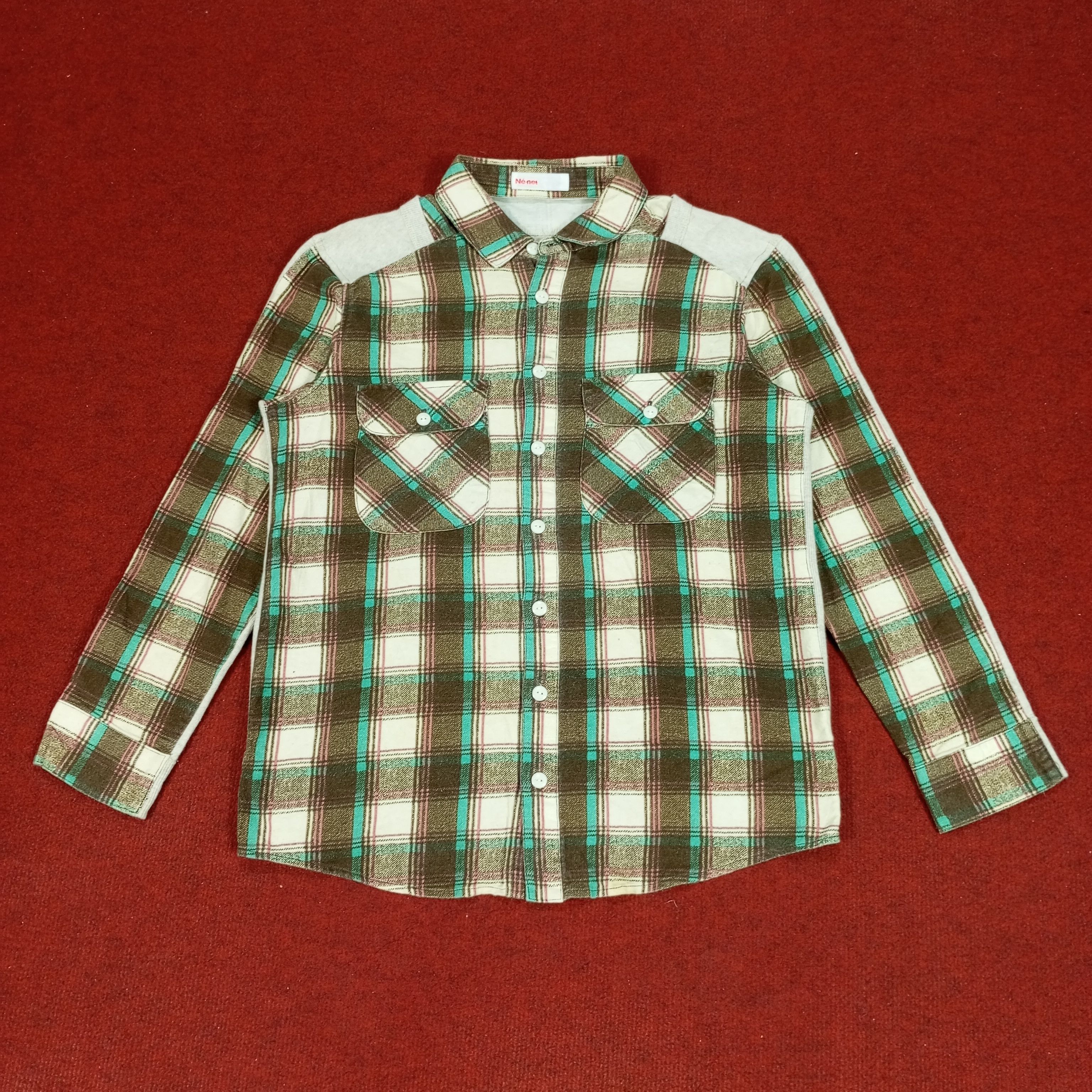 Issey Miyake × Ne-Net × Vintage Ne net Japanese Designer Brand Issey Miyake Shirt Size US M / EU 48-50 / 2 - 3 Thumbnail