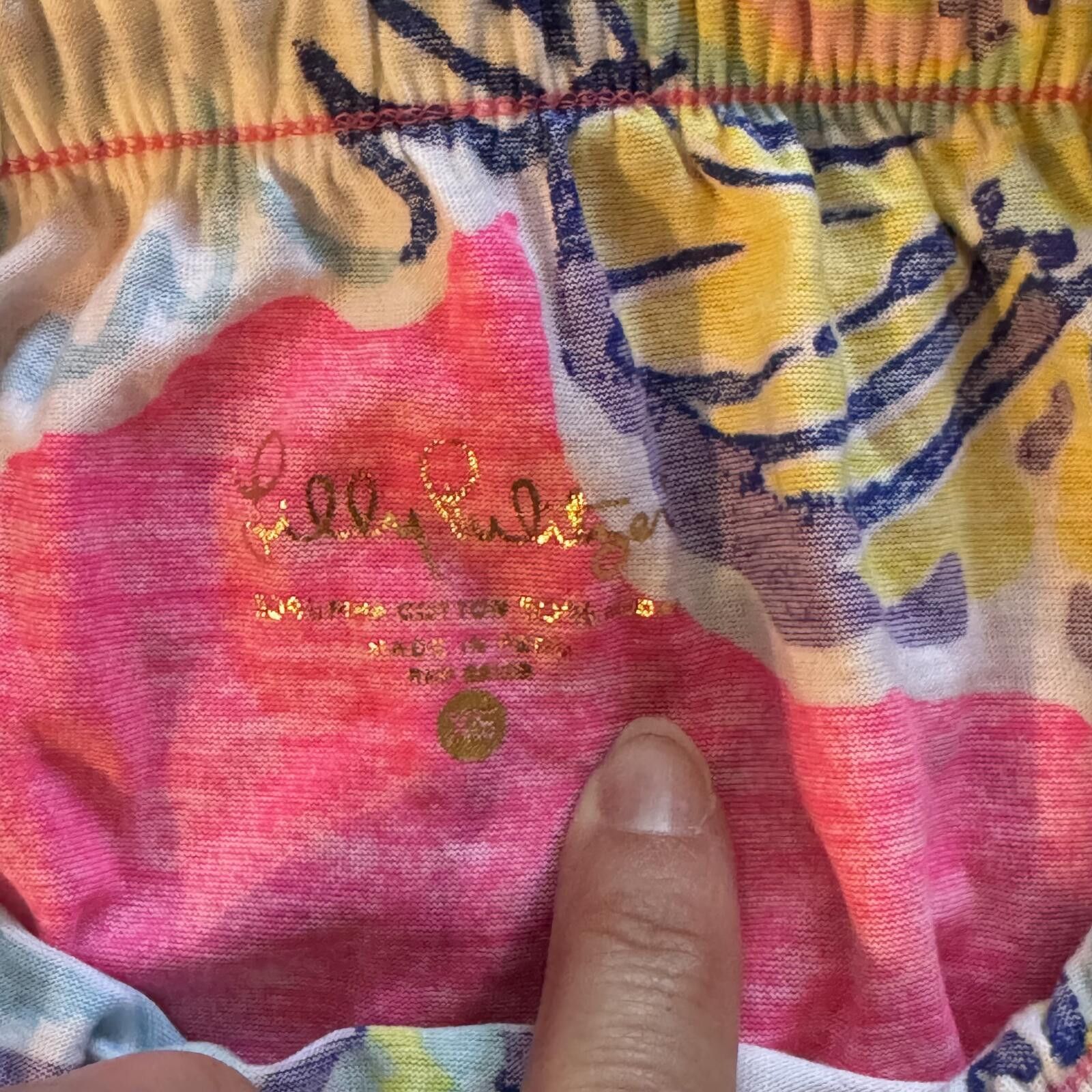 Other Lilly Pulitzer Rilo "Swept by the Tides" Tube top-XS Size M / US 6-8 / IT 42-44 - 2 Thumbnail