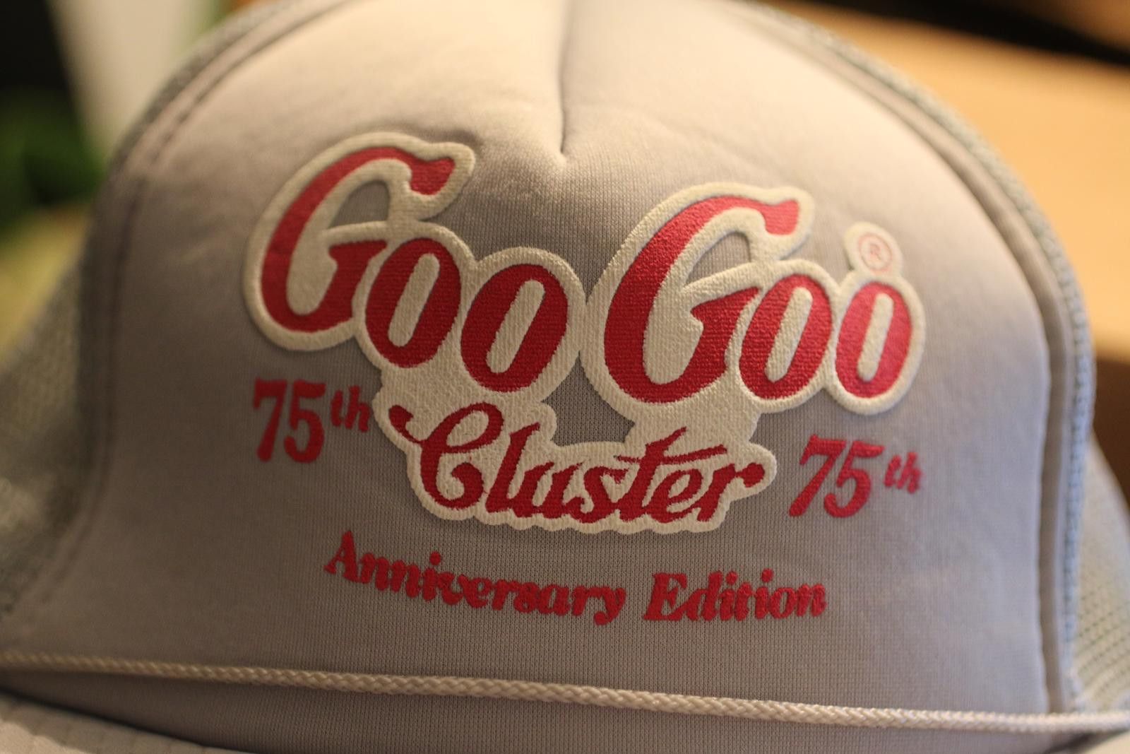 Coca Cola Goo Goo Cluster 75th Anniversary Trucker Snapback Hat Gray Size ONE SIZE - 2 Thumbnail