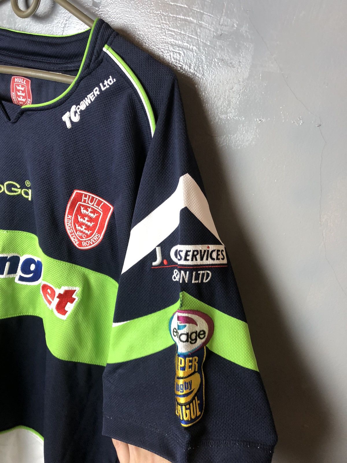 Vintage Vintage men’s rugby jersey size Xl Kingston Rovers Size US XL / EU 56 / 4 - 2 Thumbnail