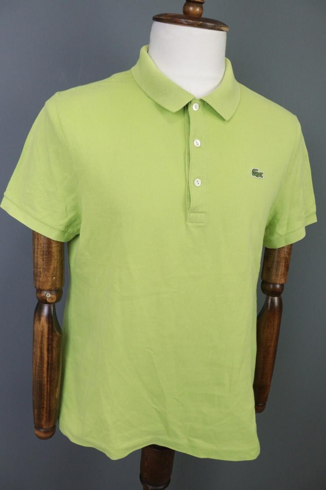 Lacoste Lacoste Green Short Sleeve Polo Shirt Size 7 / US XXL Size US XXL / EU 58 / 5 - 5 Thumbnail