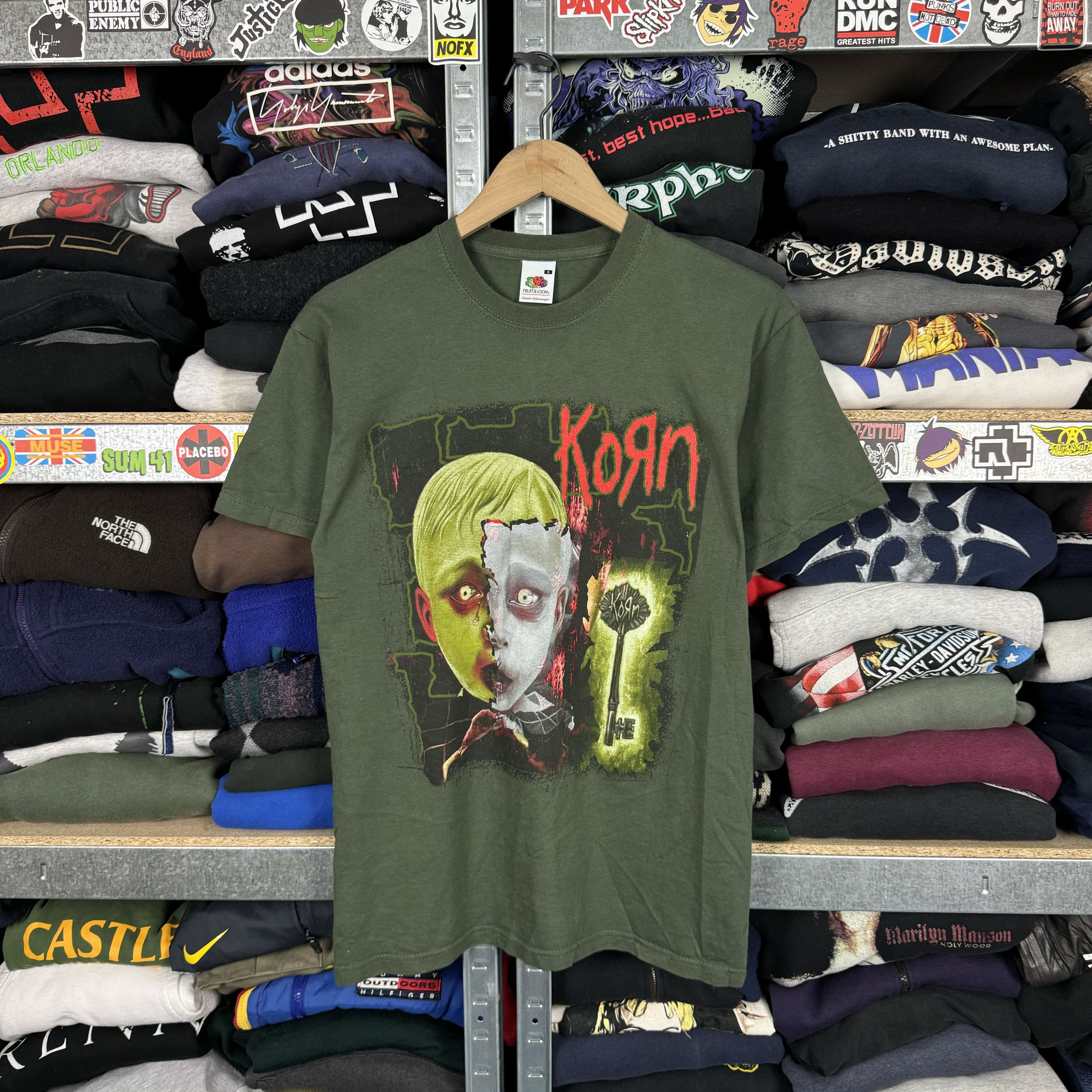 KORN EURO TOUR 2006 BAND T-SHIRT TEE - SIZE SMALL
