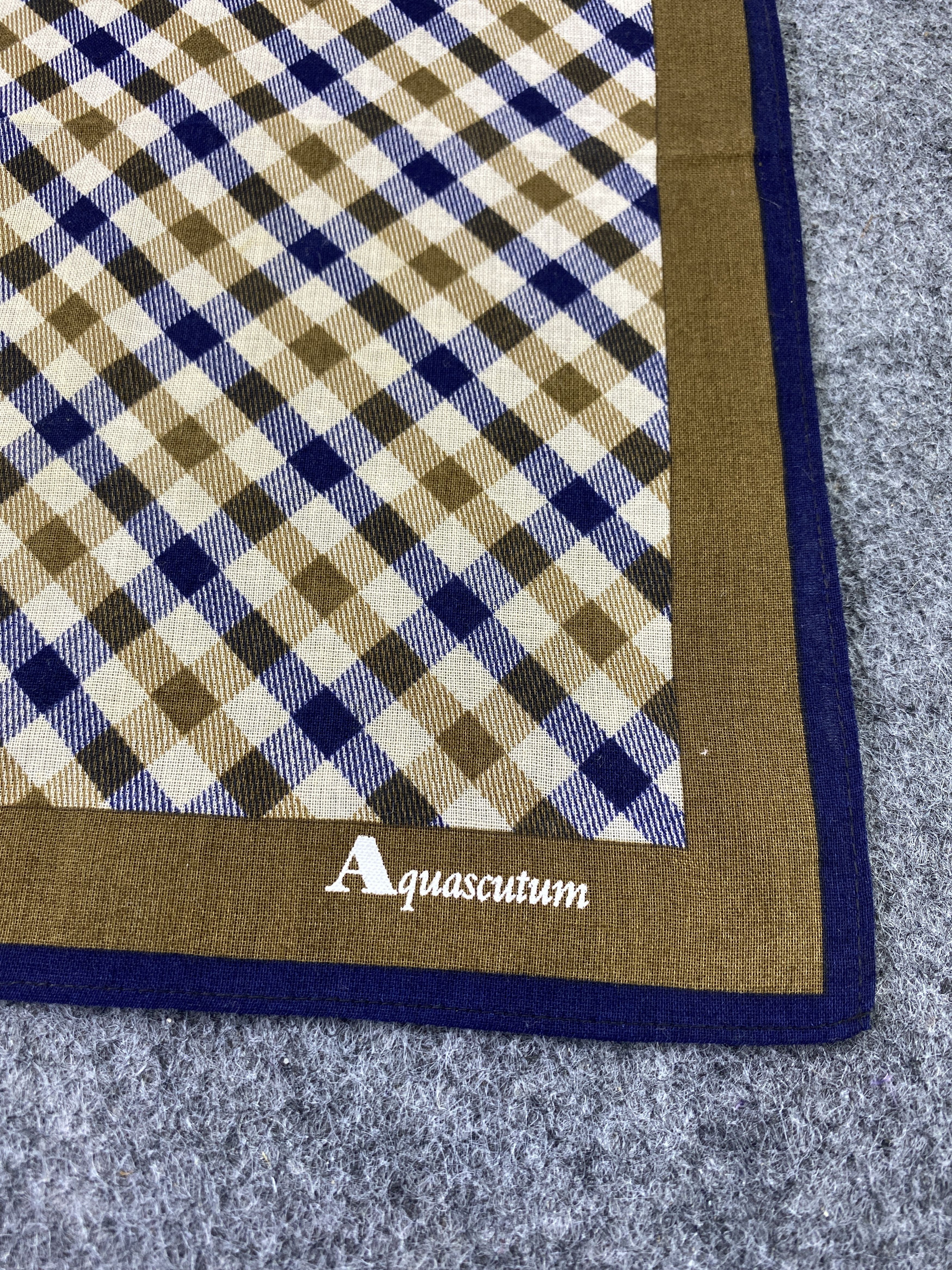 Aquascutum Aquascutum Handkerchief / Neckerchief / Bandana-B415 Size ONE SIZE - 5 Thumbnail