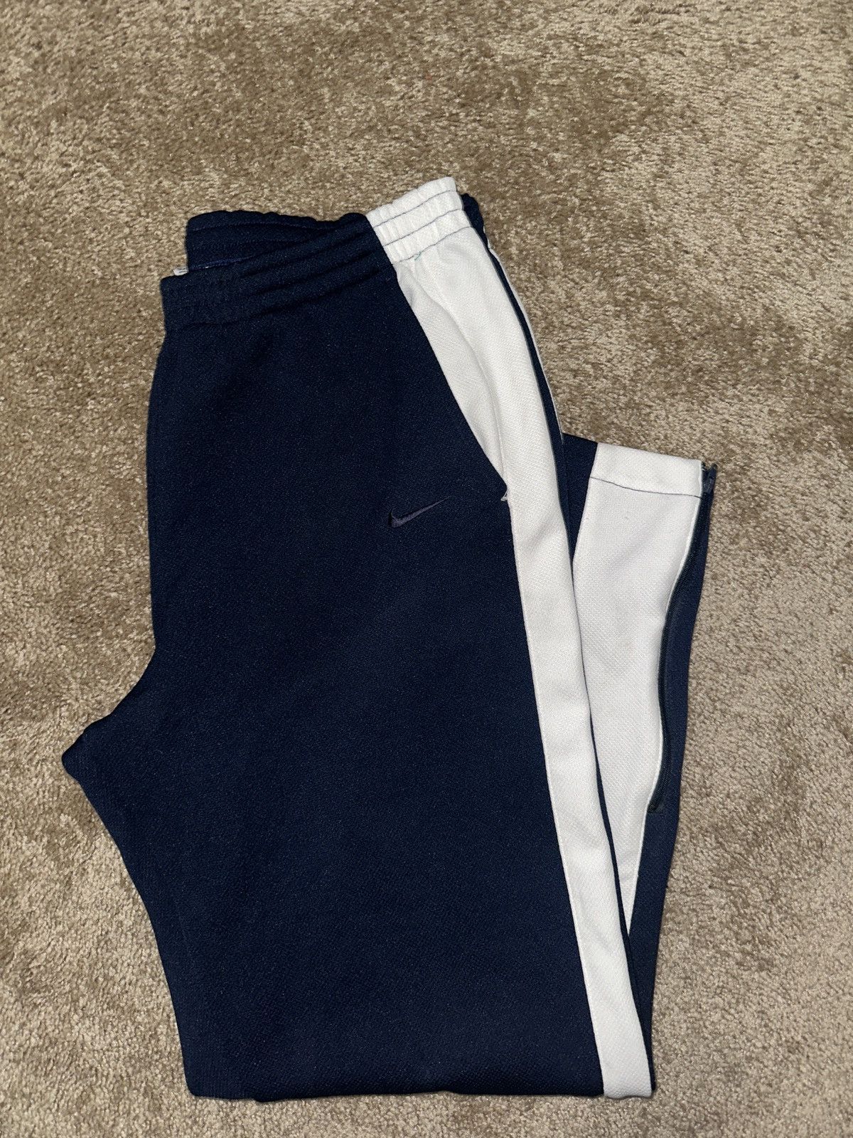 Nike × Vintage 90s Nike Sweatpants Size US 32 / EU 48 - 2 Thumbnail