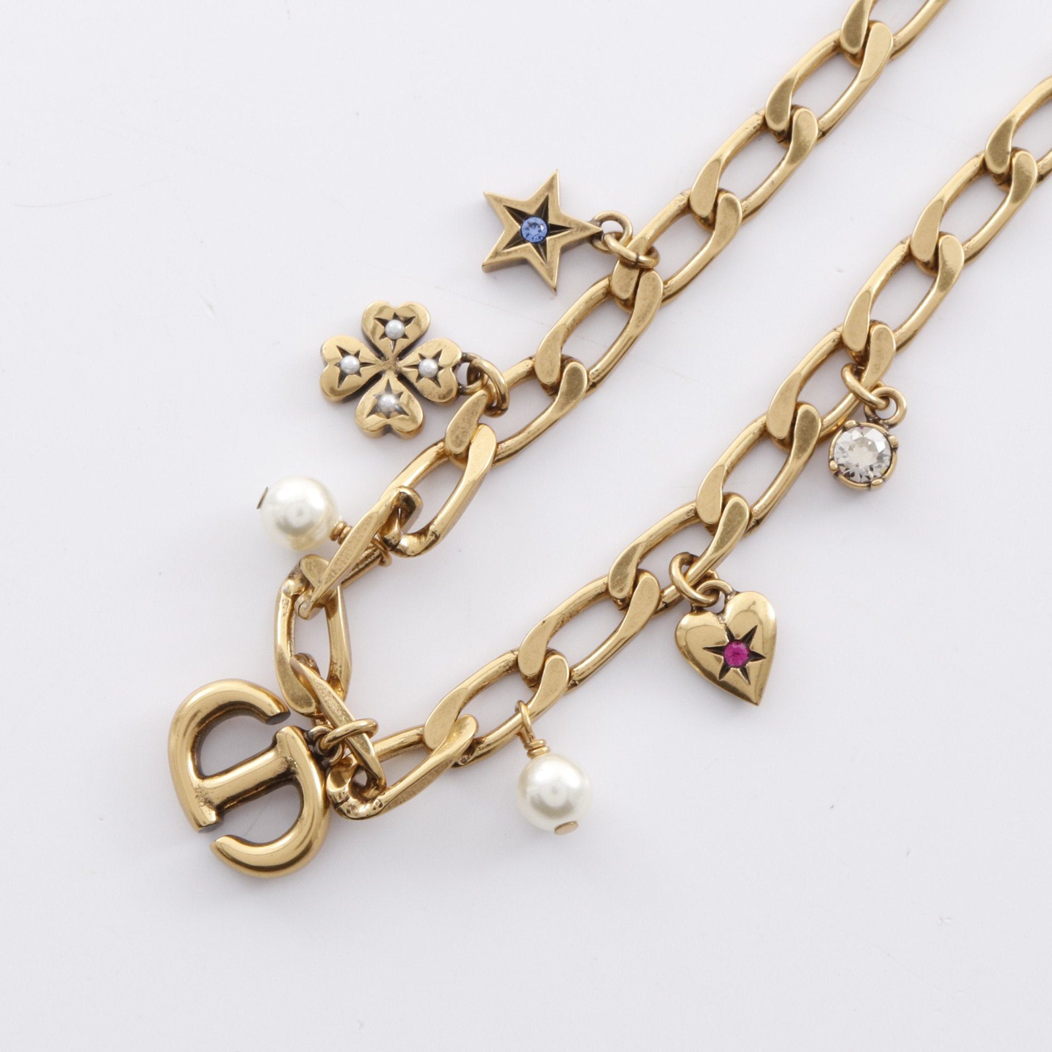 Dior Dior Lucky Charm Necklace Gp Gold Size ONE SIZE - 1 Thumbnail