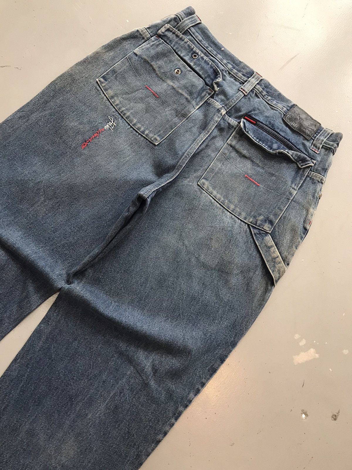 Fubu × Vintage Vintage Fubu the collection straight fit denim Size US 36 / EU 52 - 9 Thumbnail