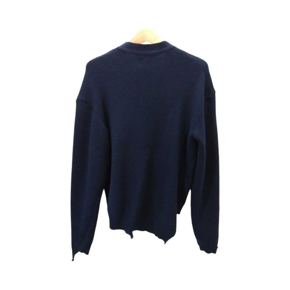 Comme des Garcons SHIRT Shirt Scotland Cardigan Button Up V-neck Plain Acrylic Navy Size US S / EU 44-46 / 1 - 2 Thumbnail