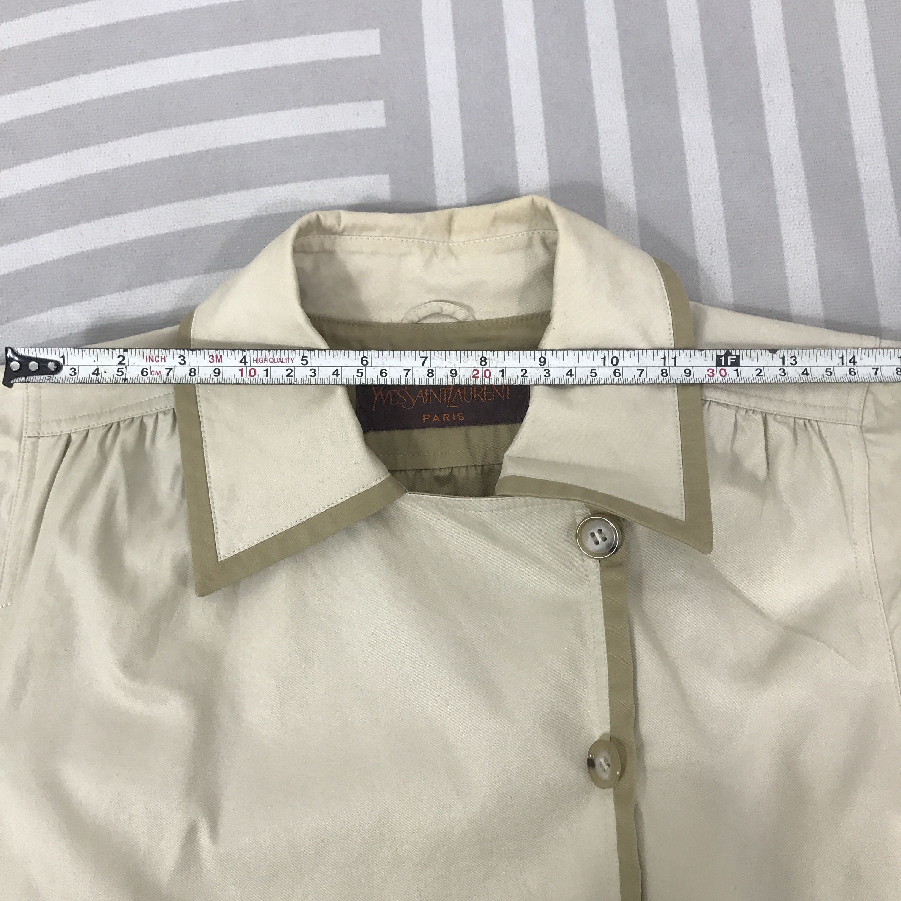 Yves Saint Laurent Vintage YvesSaintLaurent Long Coat Jacket K73B2 Size US L / EU 52-54 / 3 - 8 Thumbnail