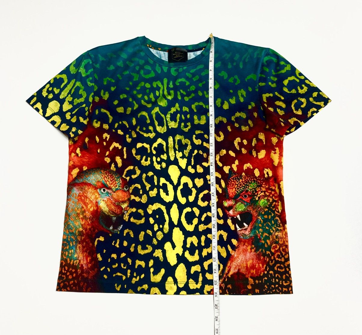 Versace Versace x Haas Brothers Leopard T-shirt Size Large Size US L / EU 52-54 / 3 - 5 Thumbnail
