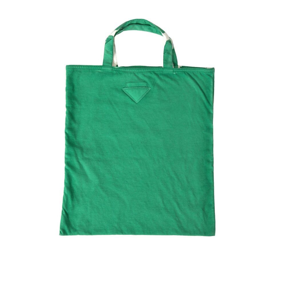 Prada Prada Elegant Green Fabric Tote Bag Size ONE SIZE - 1 Thumbnail