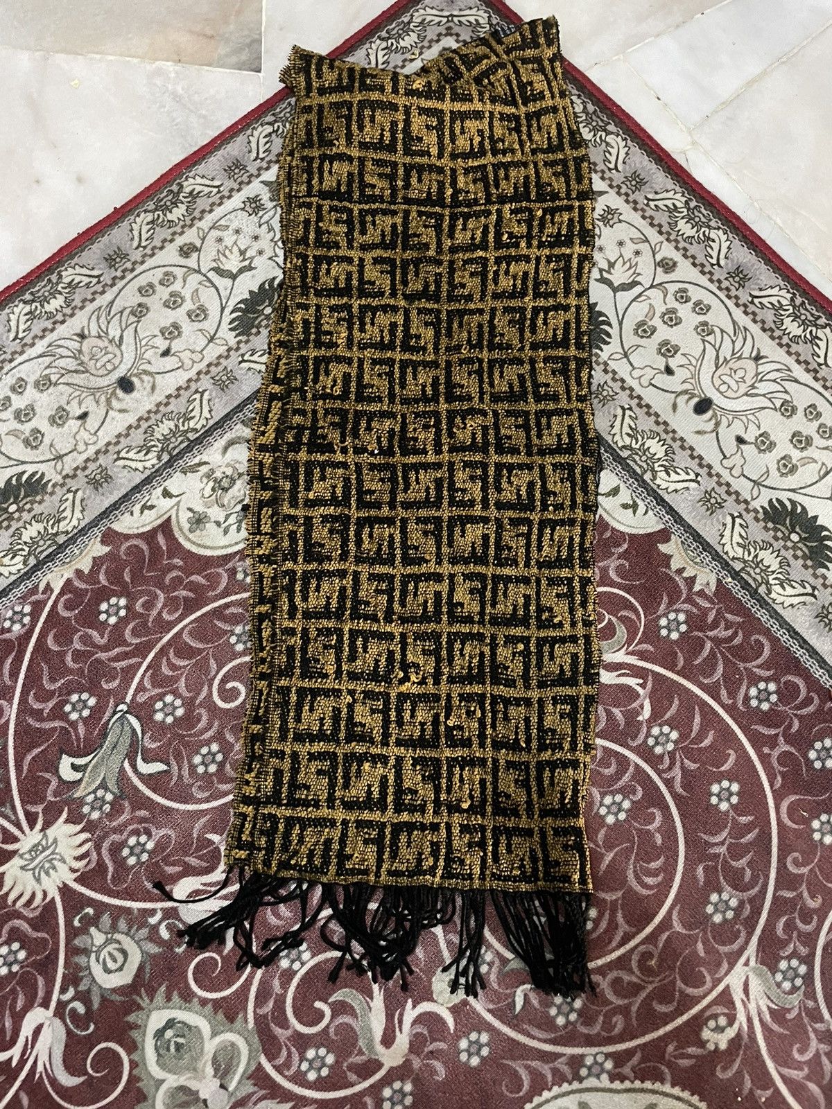 Designer × Fendi FENDI SCARF MONOGRAM Size ONE SIZE - 7 Thumbnail