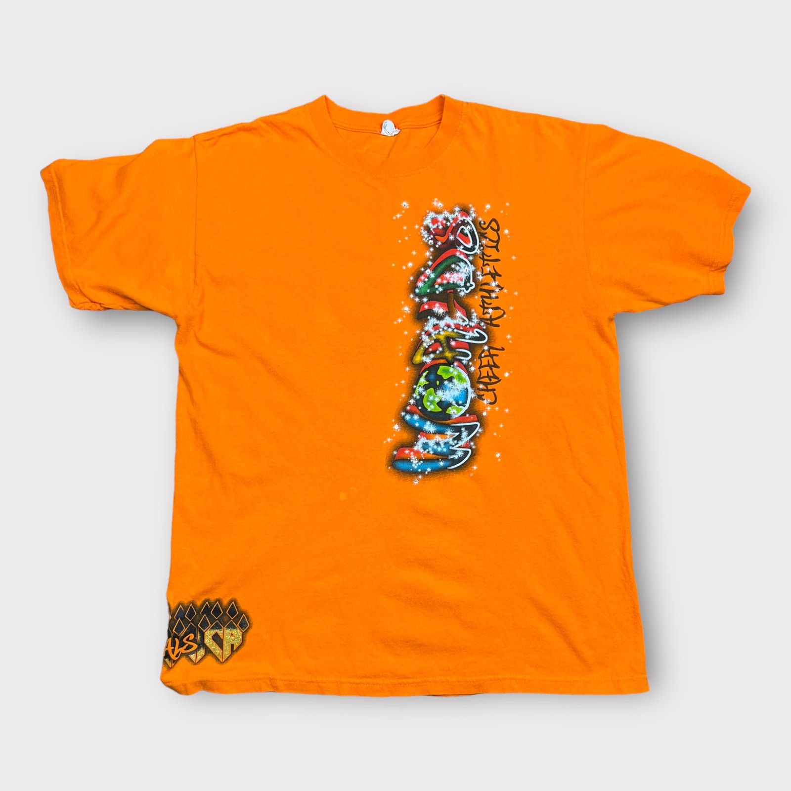 Vintage Cheer Athletics | Custom Blinged WORLDS 9 Medal T-Shirt Size L / US 10 / IT 46 - 8 Thumbnail