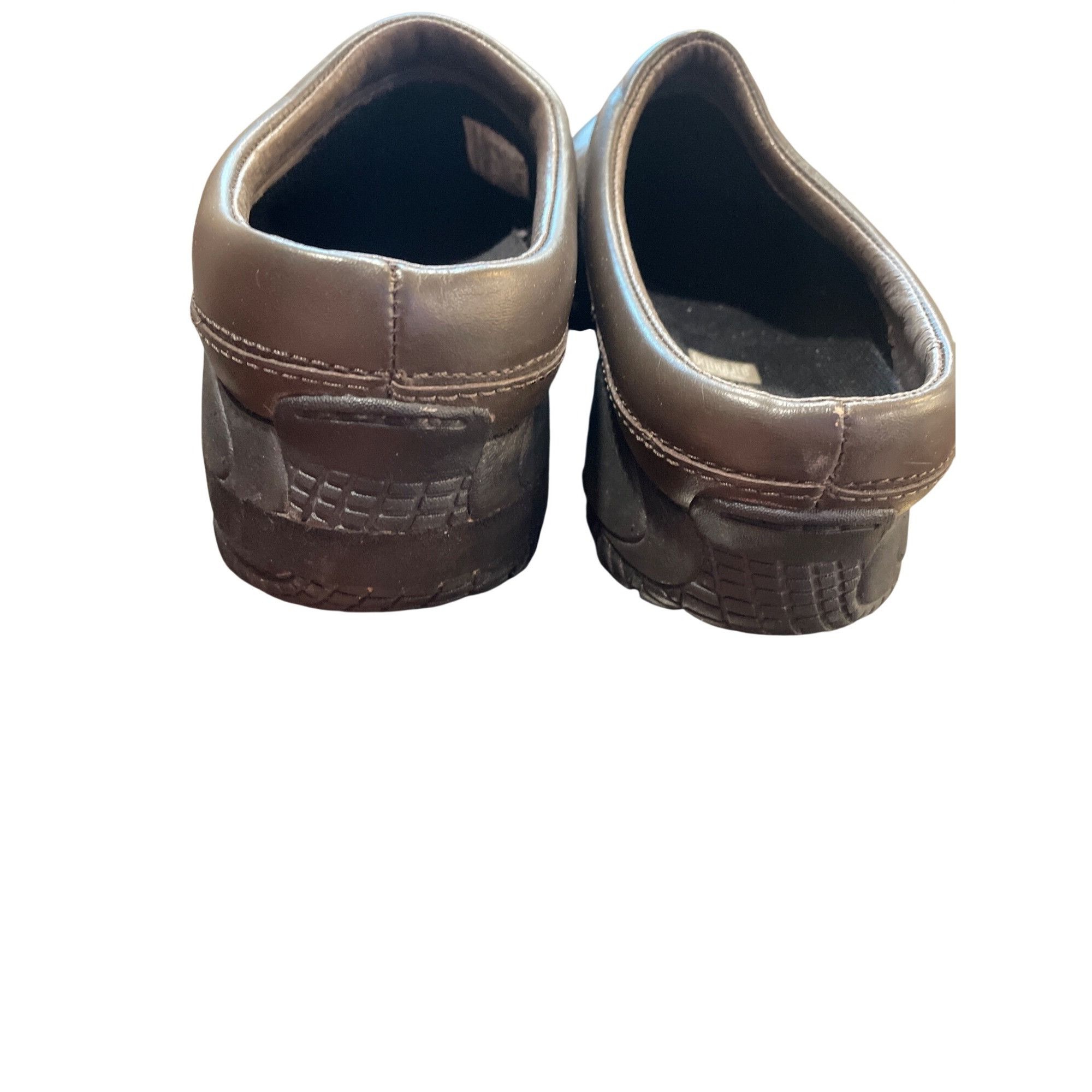 Merrell Merrell Ortholite Foam wms brown leather clogs mules sz 8 SK Size US 8 / IT 38 - 13 Thumbnail