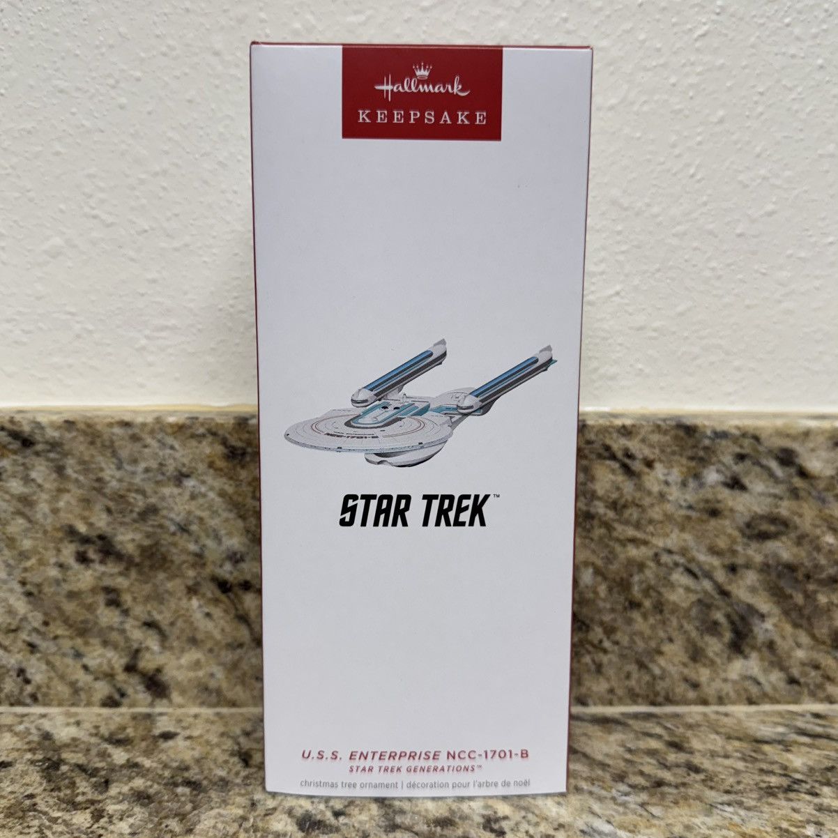 Other 2024 Star Trek Generations USS Enterprise NCC-1701B Ornament Size ONE SIZE - 1 Thumbnail