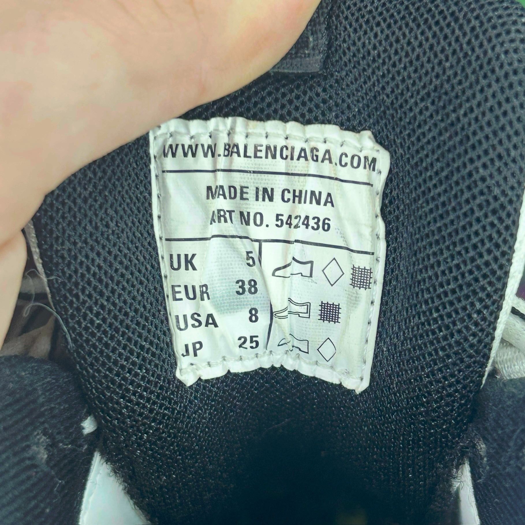Balenciaga Balenciaga Track Runners White Black Size 38 / 5.5 Size US 5.5 / EU 38 - 6 Thumbnail