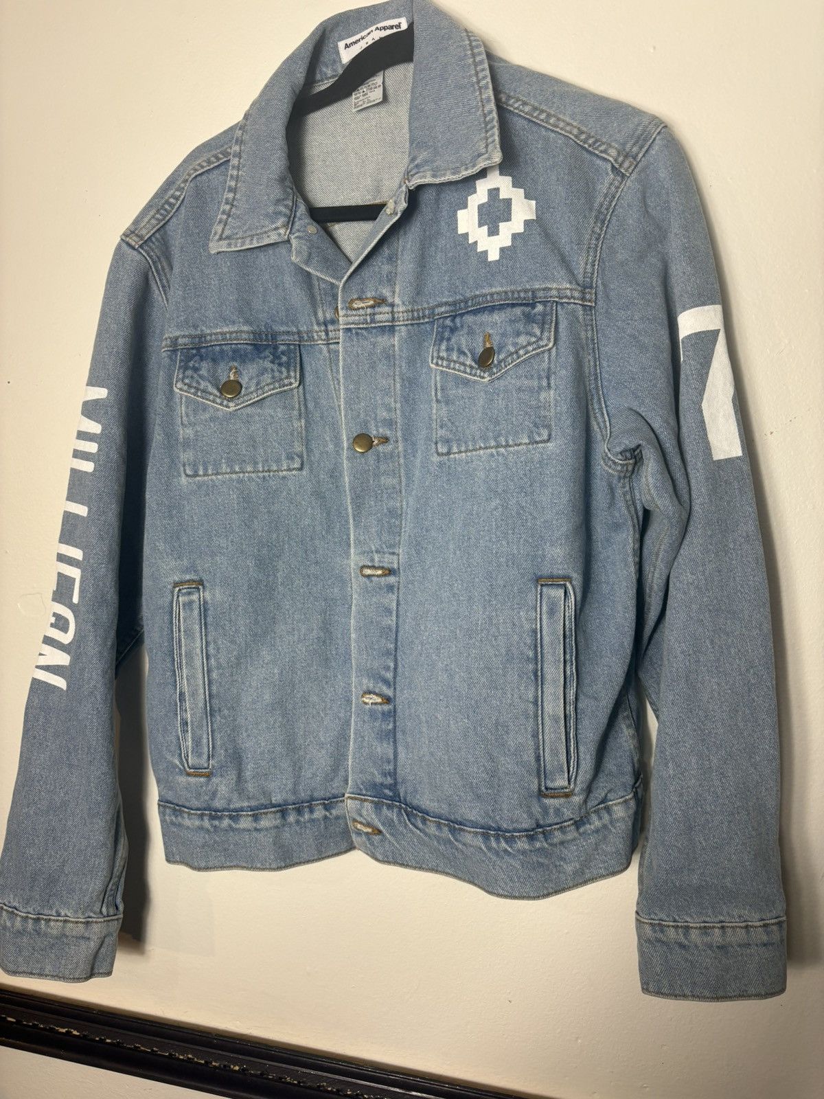 American Apparel American apparel jean jacket Size L / US 10 / IT 46 - 1 Thumbnail