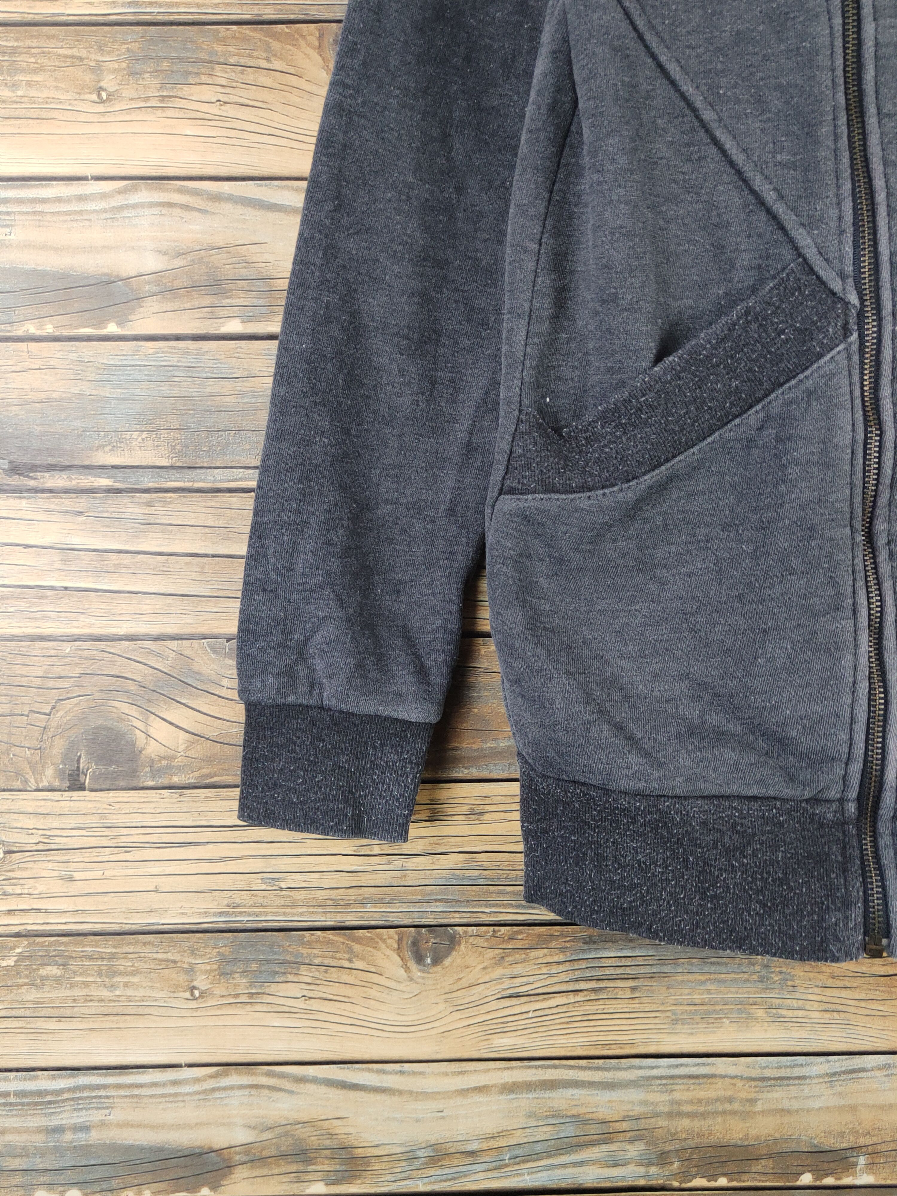 Japanese Brand DL Mango Dark Gray Hoodie Sweaters #2727 Size US S / EU 44-46 / 1 - 4 Thumbnail
