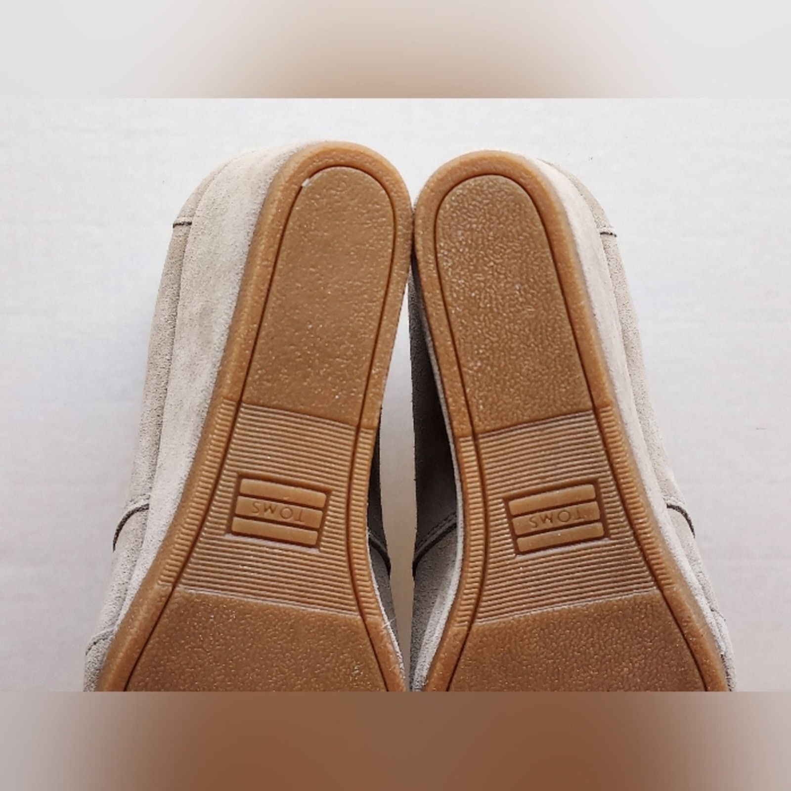 Toms TOMS Womens Beige Kala Wedge Ankle Booties Size 10 Size US 10 / IT 40 - 12 Thumbnail
