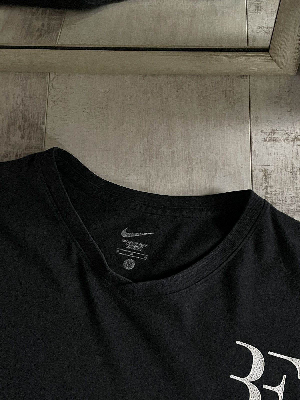 Nike × Vintage Nike RF Roger Federer T-Shirt Vintage Tennis RARE Size US M / EU 48-50 / 2 - 8 Thumbnail