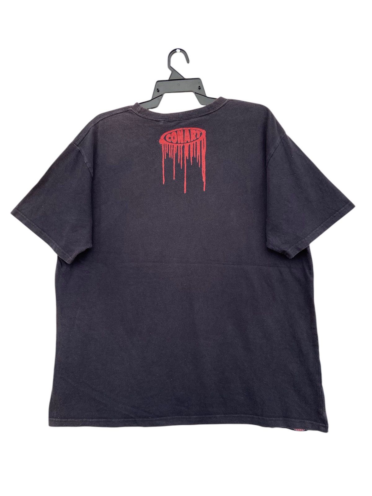Japanese Brand Conart Dripping Logo Streetwear Skate Tees Size US XXL / EU 58 / 5 - 5 Thumbnail