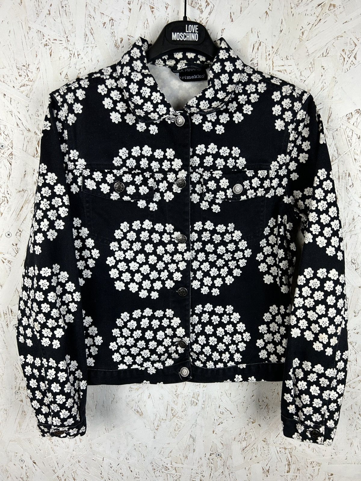 Marimekko Marimekko Mika Piirainen Pukketi Denim Jacket Size ~S Size XS / US 0-2 / IT 36-38 - 1 Thumbnail