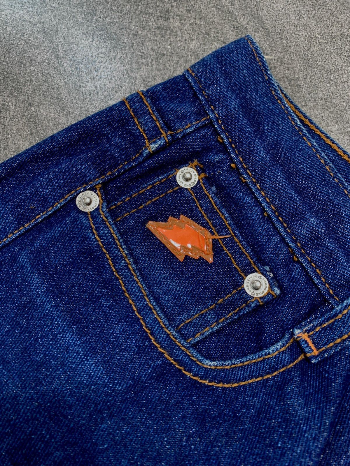 W&LT FREE TAX! 2000s Elastic Flared Denim Jeans Size US 30 / EU 46 - 5 Thumbnail