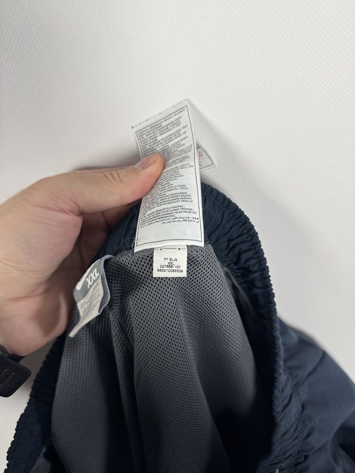 Nike Nike Vintage Track Pants Navy Blue Drawstring Cuffs Y2K XXL Size US 40 / EU 56 - 11 Thumbnail