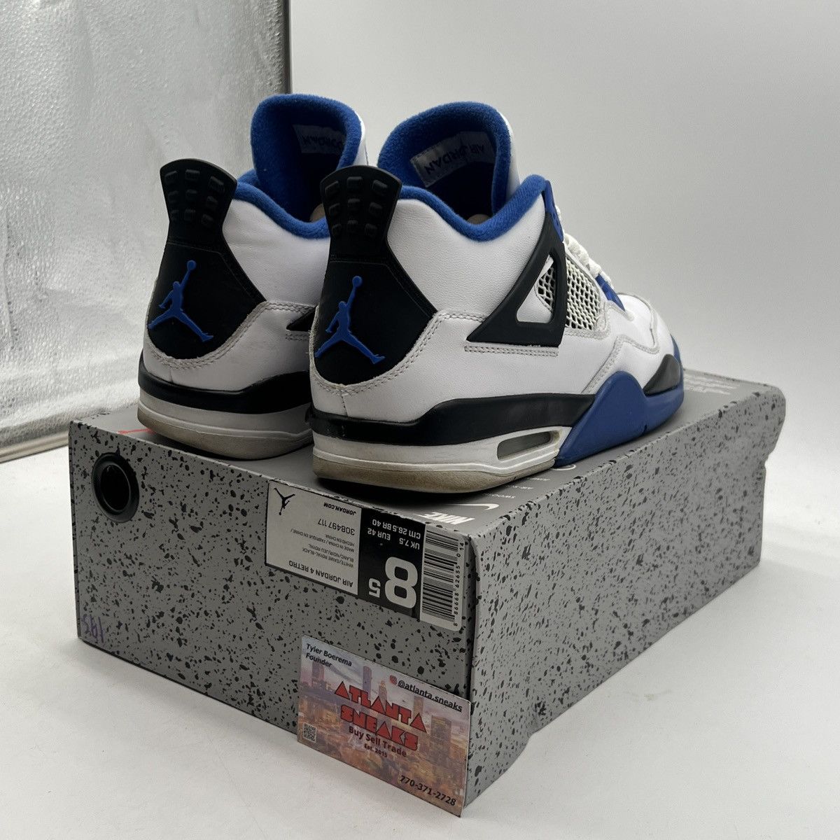 Jordan Brand Air Jordan 4 Motorsports Size US 8.5 / EU 41-42 - 5 Thumbnail